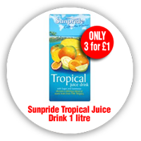 Sunpride Tropical Juice Drink 1 litre